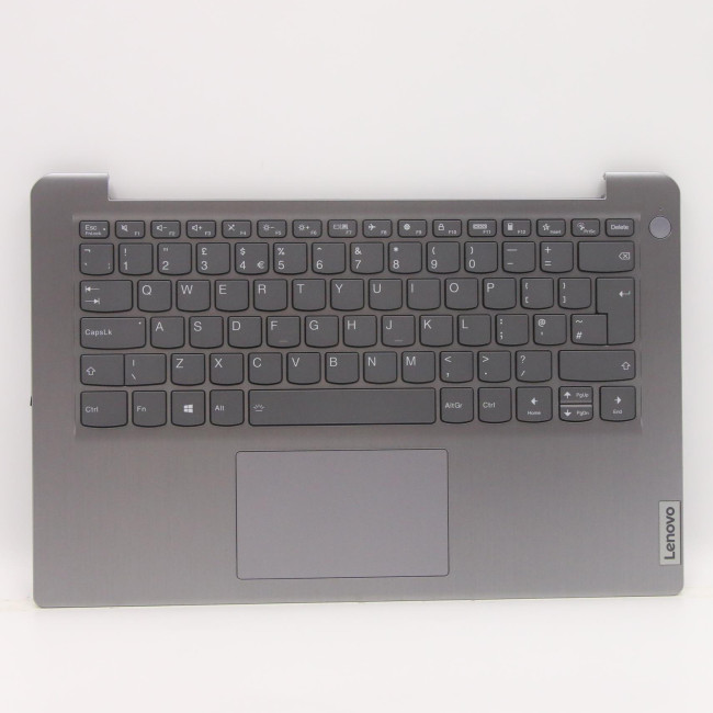Lenovo IdeaPad 3 14ITL6 5CB1C04423 silver backlit UK keyboard palmrest - main product image
