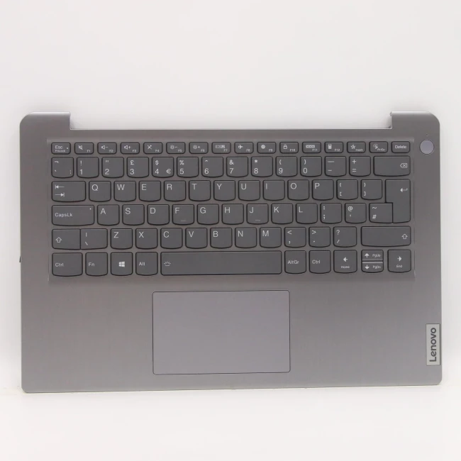Lenovo IdeaPad 3 14ITL6 5CB1C04423 silver backlit UK keyboard palmrest - main product image