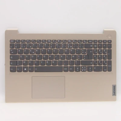 Lenovo IdeaPad 3-15ADA6 3-15ALC6 3-15ITL6 gold backlit French FR keyboard palmrest