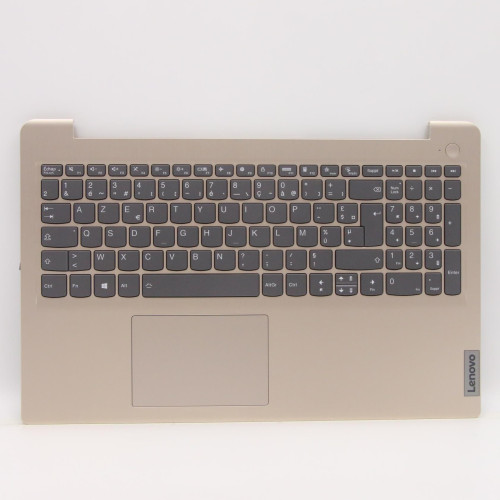 Lenovo IdeaPad 3-15ADA6 3-15ALC6 3-15ITL6 gold backlit French FR keyboard palmrest - main product image