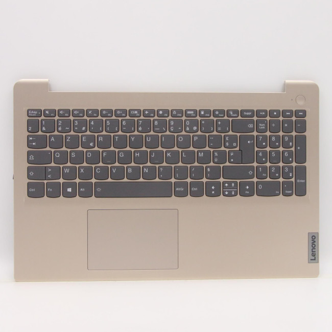 Lenovo IdeaPad 3-15ADA6 3-15ALC6 3-15ITL6 gold backlit French FR keyboard palmrest - main product image