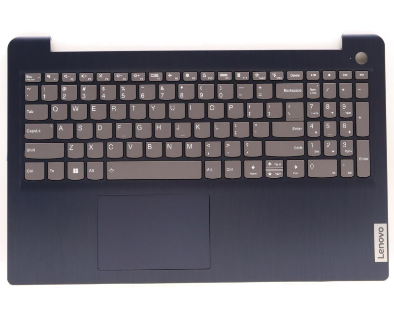 Lenovo IdeaPad 3 15IAU7 15ABA7 backlit US keyboard palmrest blue - additional view 
