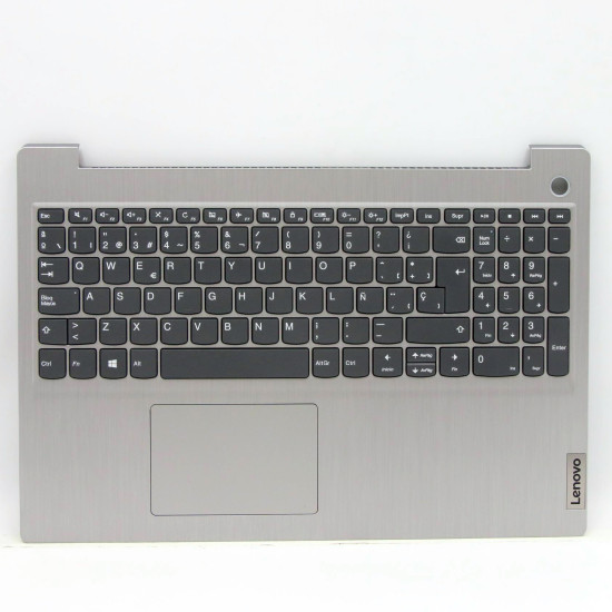 Lenovo IdeaPad 3-15ITL05 silver Spanish SP keyboard palmrest - main product image