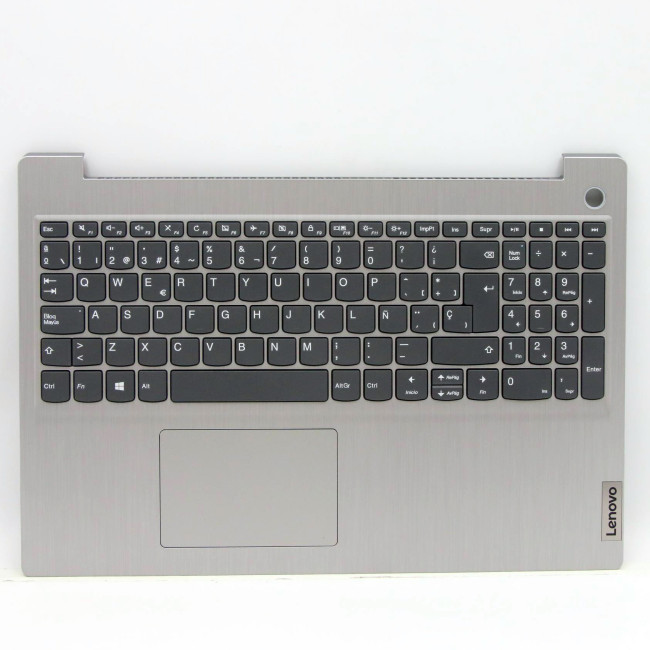 Lenovo IdeaPad 3-15ITL05 silver Spanish SP keyboard palmrest - main product image