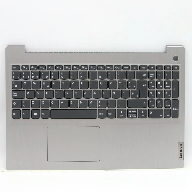 Lenovo IdeaPad 3-15ITL05 silver Spanish SP keyboard palmrest - main product image