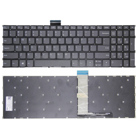 Lenovo V15 G2-ALC G2-ITL G2 IJL, V15 G3 IAP ABA, V15 G4 ABP AMN IAH IAN IRH IRU, gray F10 call US keyboard - main product image