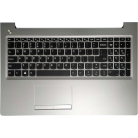 Lenovo IdeaPad 310-15, 310-15ISK, 310-15ABR, 510-15, 510-15ISK, 510-15IKB, US keyboard palmrest silver