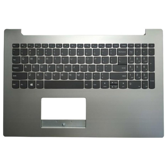 Lenovo IdeaPad 320-15, 320-15IAP, 320-15AST, 320-15IKB, US keyboard palmrest silver - main product image