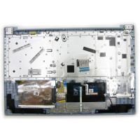 Lenovo IdeaPad 320-15AST Light blue Latin LA keyboard palmrest - additional view 1