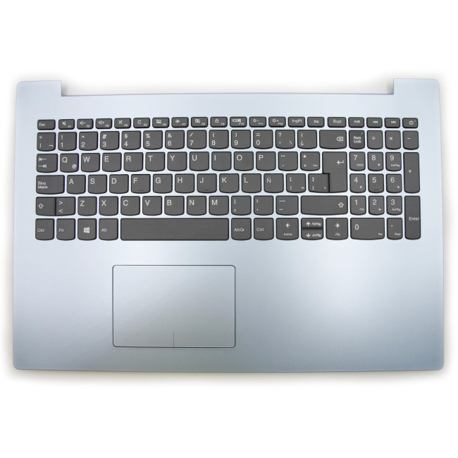 Lenovo IdeaPad 320-15AST Light blue Latin LA keyboard palmrest - main product image