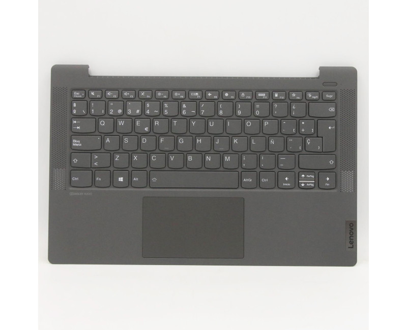 Lenovo IdeaPad 5-14ARE05 5-14ITL05 gray backlit Spanish SP keyboard palmrest - additional view 
