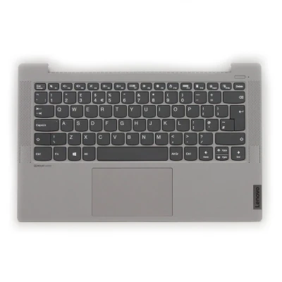 Lenovo IdeaPad 5-14ARE05 5-14ITL05 gray white UK keyboard palmrest