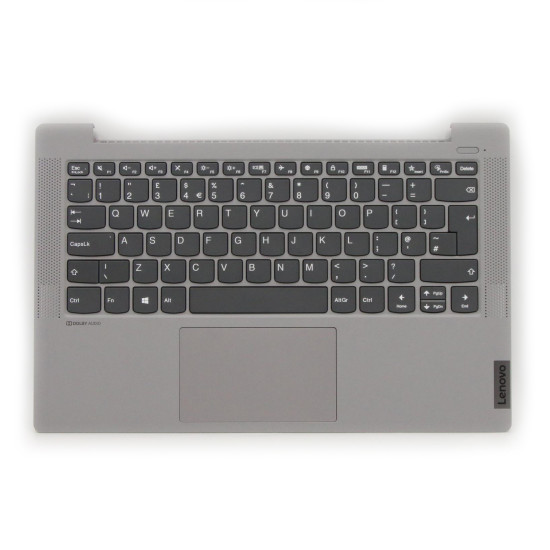 Lenovo IdeaPad 5-14ARE05 5-14ITL05 gray white UK keyboard palmrest - main product image