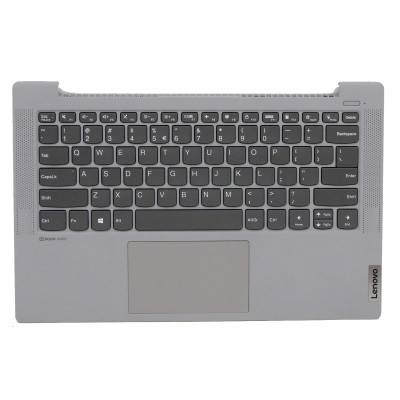 Lenovo IdeaPad 5-14ARE05, 5CB1A13880, Gray white US keyboard palmrest