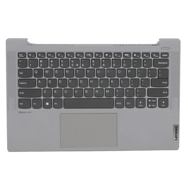Lenovo IdeaPad 5-14ARE05, 5CB1A13880, Gray white US keyboard palmrest - main product image