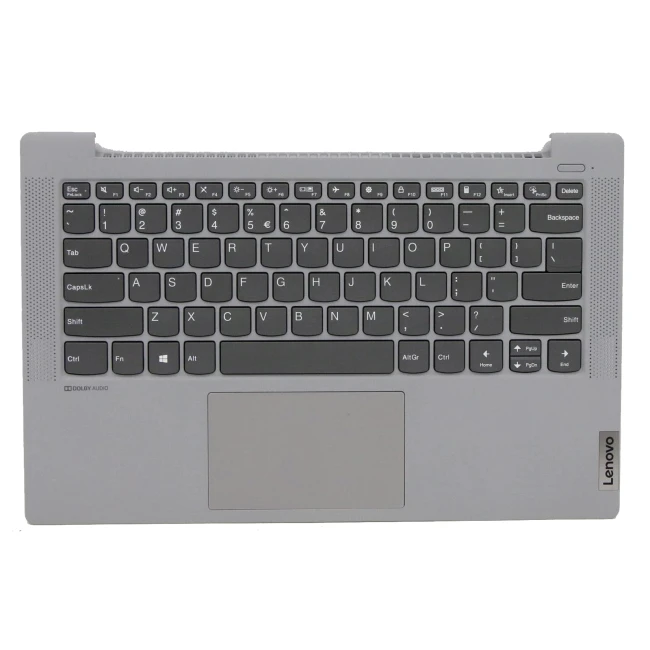 Lenovo IdeaPad 5-14ARE05, 5CB1A13880, Gray white US keyboard palmrest - main product image
