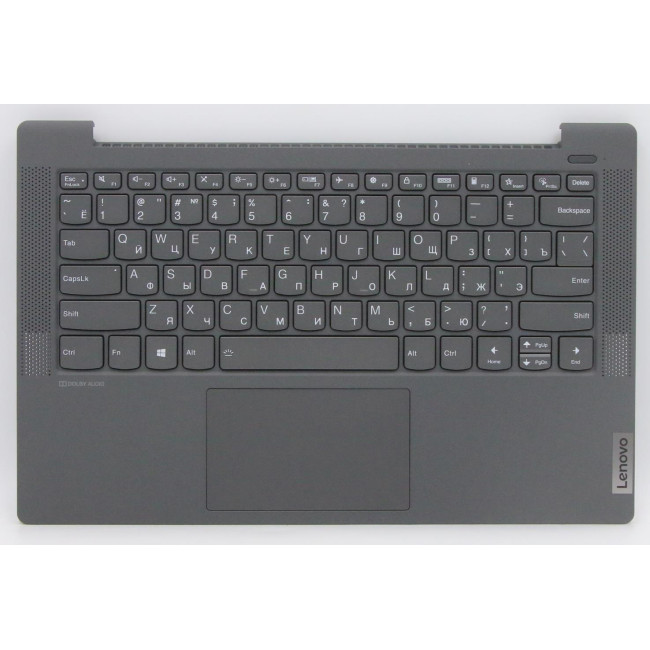 Lenovo IdeaPad 5 14IIL05 5CB0Y88589 gray backlit Russian RU keyboard palmrest - main product image