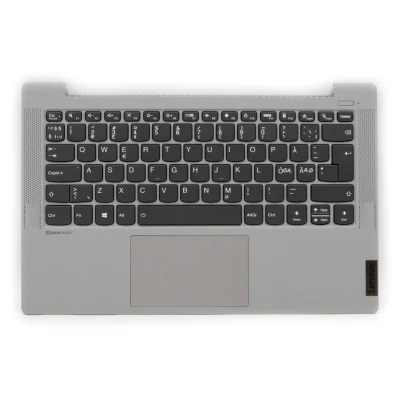 Lenovo IdeaPad 5 14IIL05 5CB0Y88673 Gray white backlit Norwegian NE keyboard palmrest
