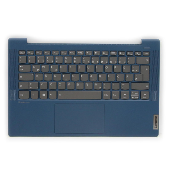 Lenovo IdeaPad 5 14IIL05 5CB0Y88777 Blue backlit German DE keyboard palmrest - main product image