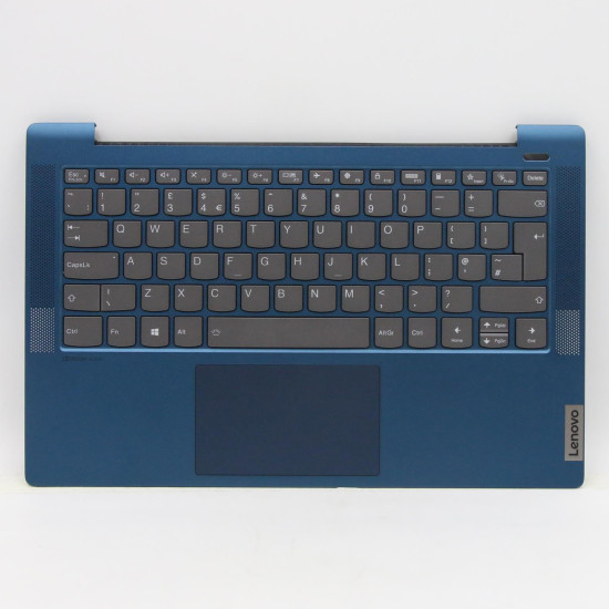 Lenovo IdeaPad 5 14IIL05 5CB0Y89321 blue metal backlit UK keyboard palmrest - main product image