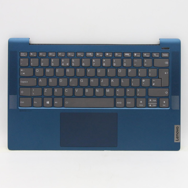 Lenovo IdeaPad 5 14IIL05 5CB0Y89321 blue metal backlit UK keyboard palmrest - main product image
