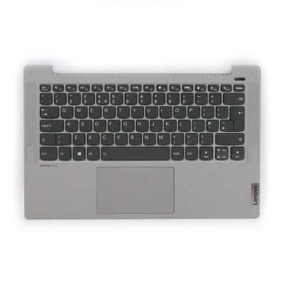 Lenovo IdeaPad 5 14IIL05 gray white backlit UK keyboard palmrest 1