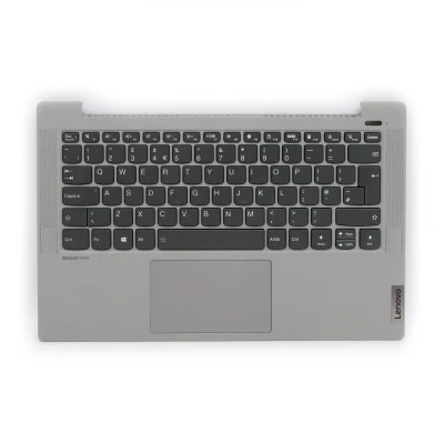 Lenovo IdeaPad 5 14IIL05 gray white backlit UK keyboard palmrest 1