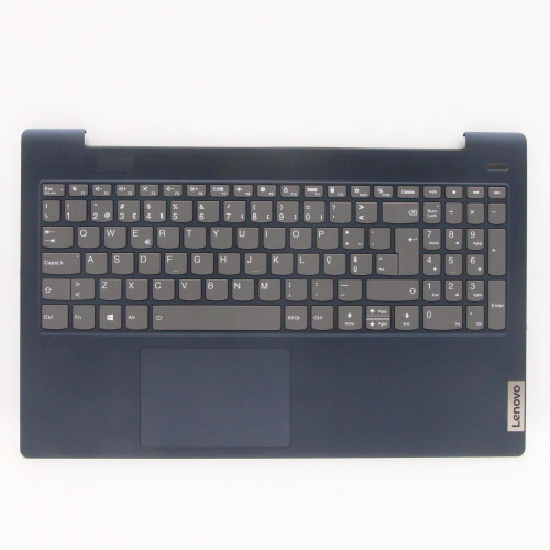 Lenovo IdeaPad 5-15IIL05 5-15ARE05 blue backlit Portuguese PO keyboard palmrest - main product image