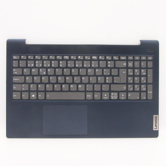 Lenovo IdeaPad 5-15IIL05 5-15ARE05 blue backlit Portuguese PO keyboard palmrest - main product image