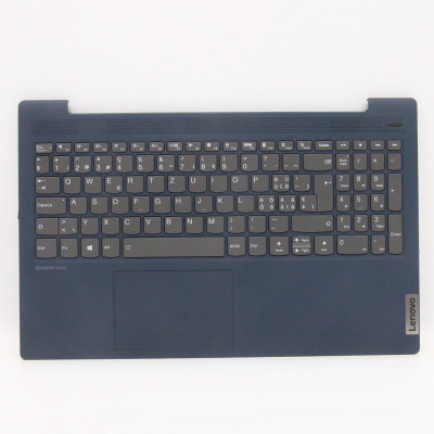 Lenovo IdeaPad 5-15IIL05 5-15ARE05 blue backlit Swiss SW keyboard palmrest