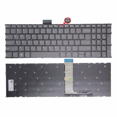 Lenovo IdeaPad 5-15iil05 5-15are05 5-15itl05 5-15alc05 F10 lock gray US keyboard