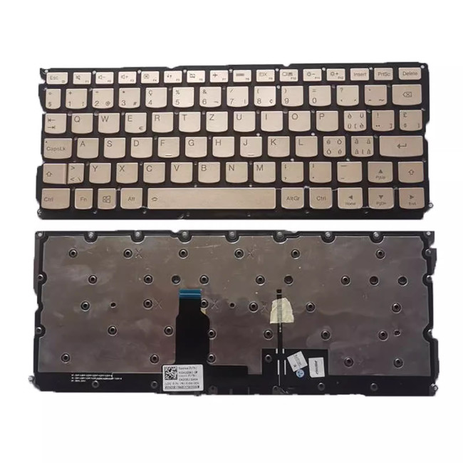 Lenovo IdeaPad Air 12 yoga 900S YOGA900 yoga 4s gold backlit Swiss SW keyboard - main product image