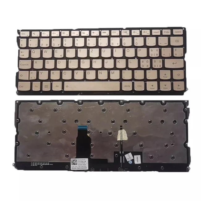 Lenovo IdeaPad Air 12 yoga 900S YOGA900 yoga 4s gold backlit Swiss SW keyboard - main product image