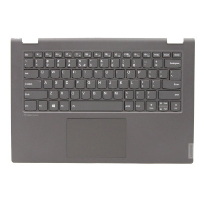 Lenovo IdeaPad C340-14API, 5CB0S17352, gray backlit US keyboard palmrest