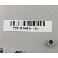 Lenovo IdeaPad C340-14IWL, 5CB0S17478, silver backlit US keyboard palmrest - additional view 2