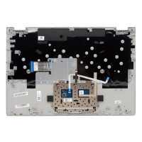Lenovo IdeaPad C340-14IWL, 5CB0S17478, silver backlit US keyboard palmrest - additional view 1