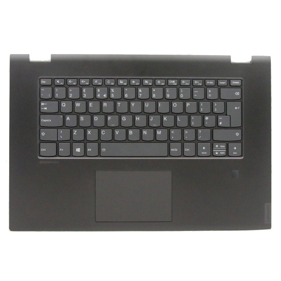 Lenovo IdeaPad C340-15IWL 5CB0S17586 Gray backlit UK keyboard palmrest - main product image