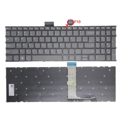 Lenovo IdeaPad 5-15ABA7, 5-15IAL7, gray F10 lock US keyboard