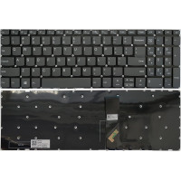 Lenovo V140-15IWL, V145-15AST, V155-15API, V15-ADA, V15-IGL, V15-IIL, V15-IKB, V15-IWL, V320-17IKB, V320-17ISK, Power US keyboard gray