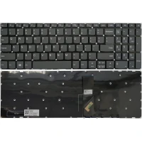 Lenovo V140-15IWL, V145-15AST, V155-15API, V15-ADA, V15-IGL, V15-IIL, V15-IKB, V15-IWL, V320-17IKB, V320-17ISK, Power US keyboard gray