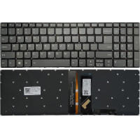 Lenovo V140-15IWL, V145-15AST, V155-15API, V15-ADA, V15-IGL, V15-IIL, V15-IKB, V15-IWL, V320-17IKB, V320-17ISK, power backlit US keyboard gray