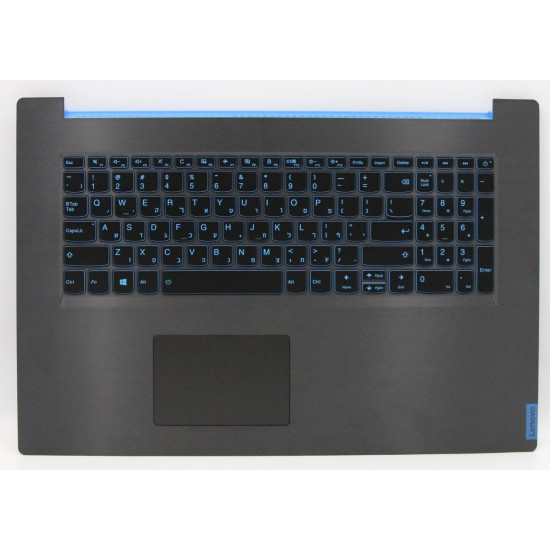 Lenovo IdeaPad L340-17IRH Gaming 5CB0U42814 gray backlit Hebrew HB keyboard palmrest - main product image