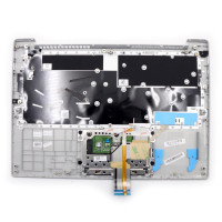 Lenovo IdeaPad S340-14IWL S340-14API silver backlit French FR keyboard palmrest - additional view 1