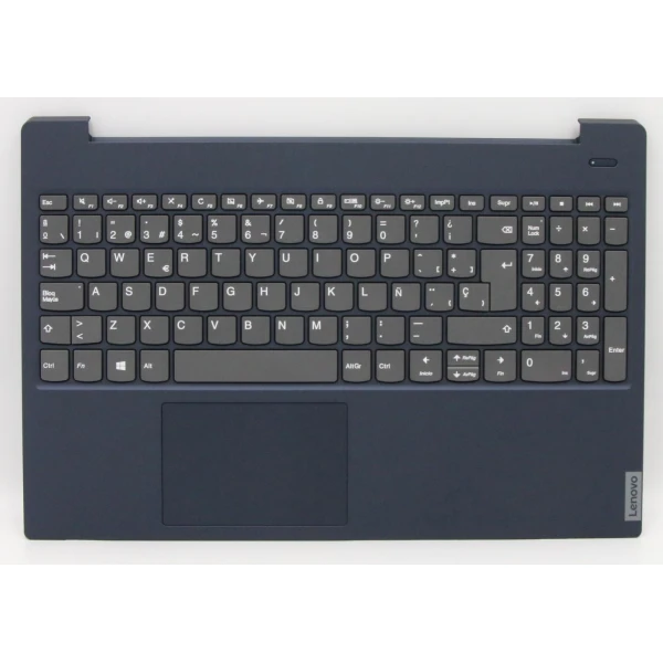 Lenovo IdeaPad S340-15API S340-15IIL blue Spanish SP keyboard palmrest - main product image
