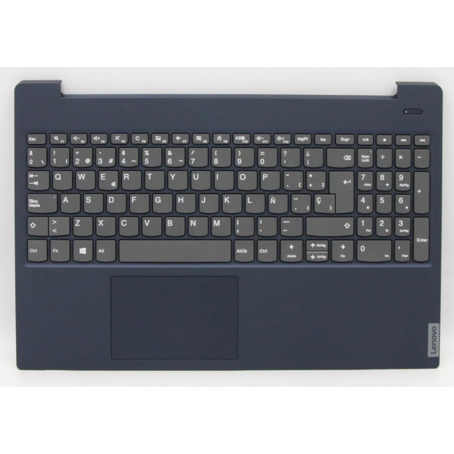 Lenovo IdeaPad S340-15API S340-15IIL blue Spanish SP keyboard palmrest - main product image