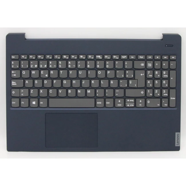 Lenovo IdeaPad S340-15API S340-15IIL blue Spanish SP keyboard palmrest - main product image