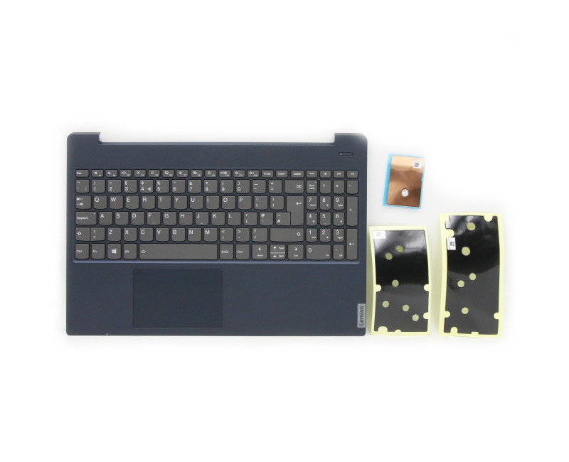 Lenovo IdeaPad S340-15API S340-15IIL blue backlit UK keyboard palmrest