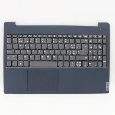 Lenovo IdeaPad S340-15API S340-15IIL gray backlit Swiss SW keyboard palmrest