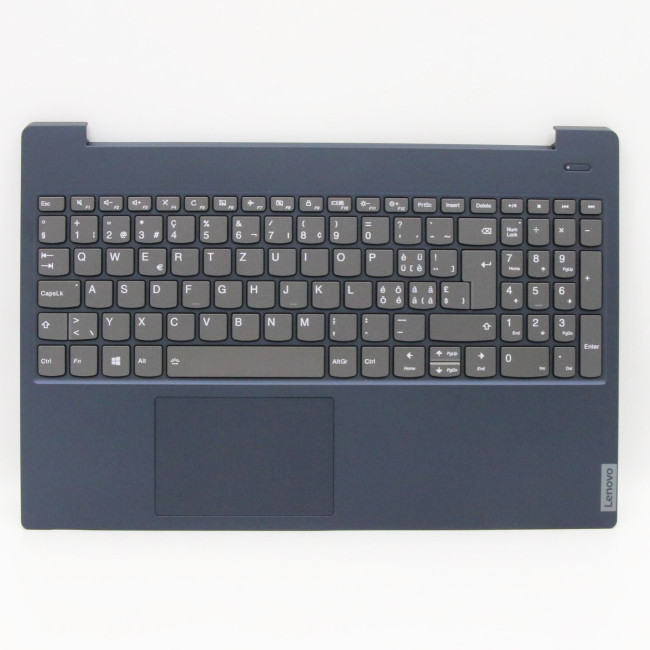 Lenovo IdeaPad S340-15API S340-15IIL gray backlit Swiss SW keyboard palmrest - main product image