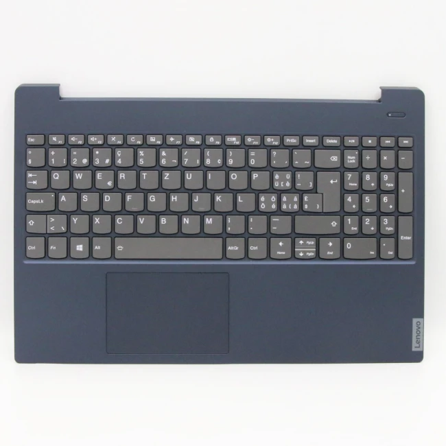 Lenovo IdeaPad S340-15API S340-15IIL gray backlit Swiss SW keyboard palmrest - main product image